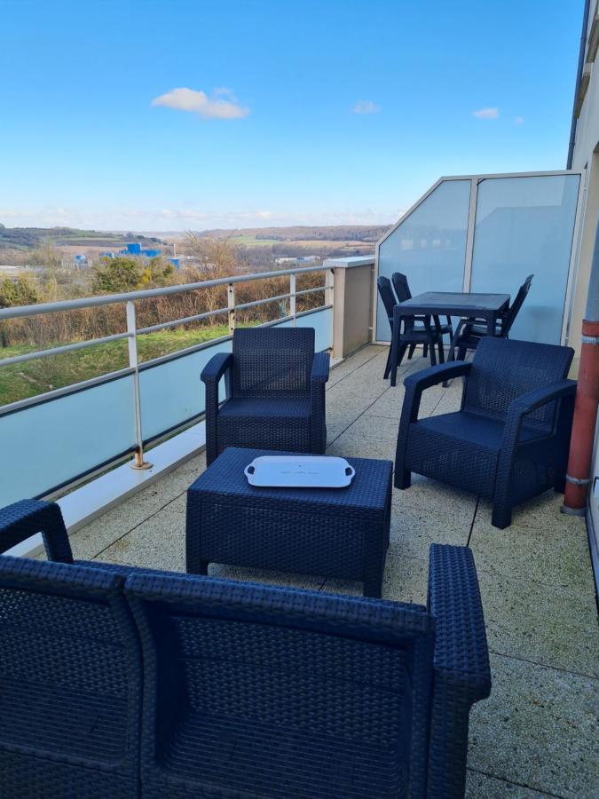 Apartamento Le Panorama, échappée mer Dieppe&parking privé Rouxmesnil-Bouteilles Exterior foto