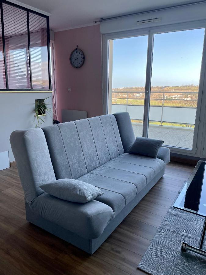 Apartamento Le Panorama, échappée mer Dieppe&parking privé Rouxmesnil-Bouteilles Exterior foto